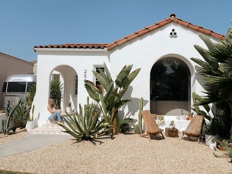 The Blanco Bungalow: This Week In the Press — Blanco Bungalow — Blanco Bungalow Ericeira Portugal, Spanish Bungalow, Dwell Magazine, Mexico House, Desert Decor, Modern Desert, Park House, Spanish Style Home, Spanish Style Homes