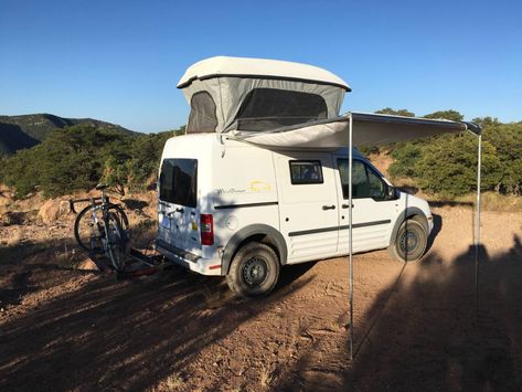 2012 Ford Transit Connect Camper For Sale in Bisbee, Arizona Ford Connect Camper, Ford Connect Camper Conversion, Ford Camper Van, Ford Transit Connect Camper, Transit Connect Camper, Camper For Sale, Bisbee Arizona, Ford Transit Connect, Mini Camper