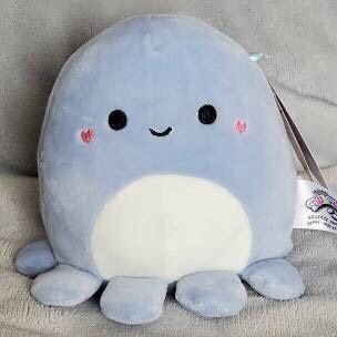 Octopus Valentine, The Octopus, Light Purple, Octopus, Stuffed Animal, Plush Toy, Violet, Purple