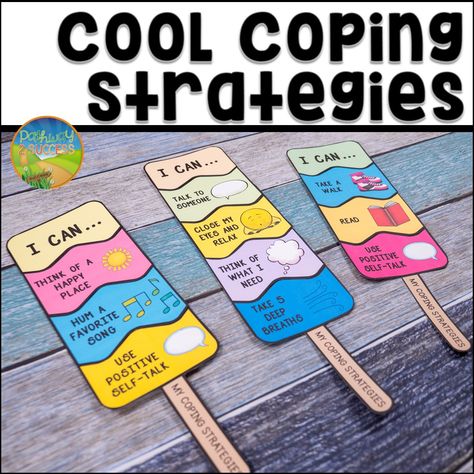 Coping Skills Activities, Social Emotional Activities, Mental Health Activities, Strong Emotions, Social Emotional Learning Activities, Health Activities, School Social Work, Therapeutic Activities, Counseling Activities