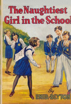 The Naughtiest Girl in the School by Enid Blyton. What suprised me was that she was naughty in the beginning but then she was kind at the end. Lauren Opening Sentences, Enid Blyton Books, Enid Blyton, Hockey Sticks, Childhood Books, School Uniforms, Vintage Children's Books, Classic Books, Children's Books