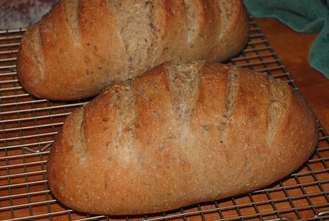 Deli Rye Bread Recipe, Jewish Rye Bread Recipe, Jewish Rye Bread, Rye Bread Recipe, Sourdough Rye, Rye Bread Recipes, Savory Breads, Jewish Deli, Loaves Of Bread