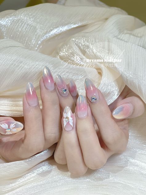 Extension nail art with chorme Extension Nail Art, Nail Art, Nails, Pins, Art, Nail Arts