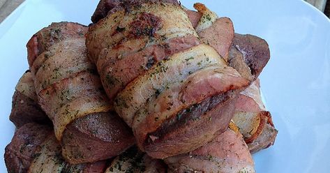 Recipes Using Venison, Bacon Wrapped Venison, Venison Backstrap, Elk Recipes, Healthy Thoughts, Deer Recipes, Deer Meat, Healthy Paleo Recipes, Game Recipes