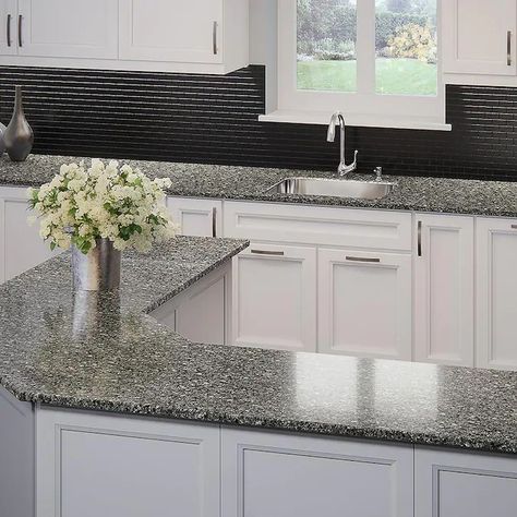 Gray quartz countertops