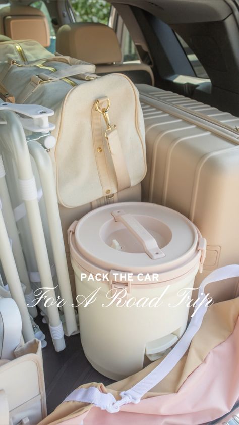 Teresa Caruso, Beach Road Trip, Stanley Adventure, Girly Car Accessories, Girly Car, Amazon Travel, Travel Gadgets, Cute Car Accessories, Road Trip Essentials