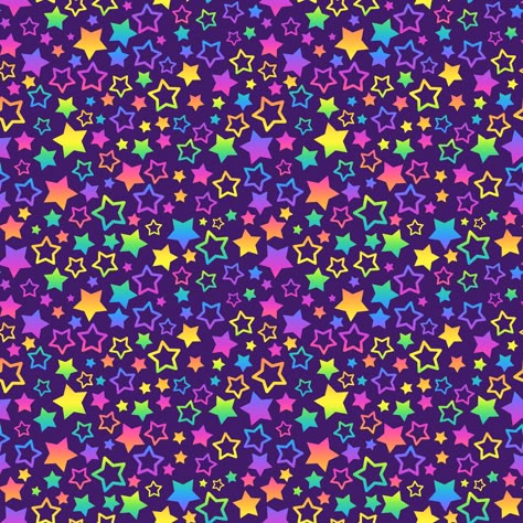 Rainbow Group, Patriotic Fabric, Whatsapp Wallpaper, Vinyl Gifts, Neon Aesthetic, Fabric Stars, Rainbow Star, Neon Rainbow, Star Wallpaper