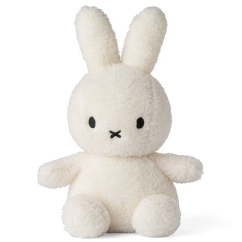 Miffy Sitting Fluffy Teddy Cream by Bon Ton Toys | zillymonkey Miffy Sticker, Miffy Plush, Bon Ton, Soft Toys, Pet, Cream, Toys