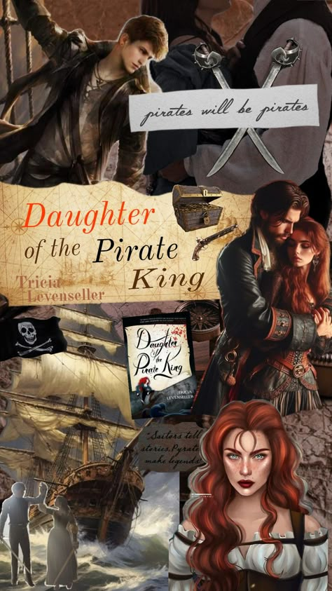 Daughter of the Pirate King - Tricia Levenseller #books #bookaesthetic #pirate #book #livros #enemiestolovers Daughter Of Pirate King, Daughter Of A Pirate King, Tricia Levenseller, Siren Queen, Rachel Price, Little Thieves, Daughter Of The Pirate King, Pirate Aesthetic, Divine Rivals