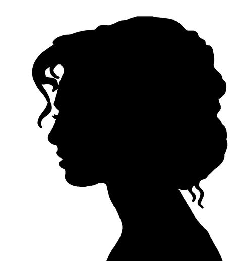 Beautiful face silhouette of woman. Can be used for faces tracking sheet. Silhouette Face, Silhouette Head, Mixed Media Stencils, Silhouette People, Silhouette Painting, Silhouette Clip Art, Background Drawing, Girl Silhouette, Silhouette Stencil