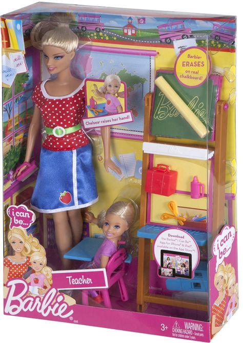 Teacher Barbie, Chelsea Barbie, Barbie Doll Set, Barbie Sets, Barbie Family, Barbie Stuff, Kawaii Doll, Barbie Toys, Barbie Vintage