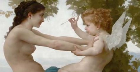 Paintings by Caravaggio, Vermeer, & Other Great Masters Come to Life in a New Animated Video Animated Paintings, William Bouguereau, Adolphe Bouguereau, William Adolphe, John Everett Millais, William Adolphe Bouguereau, The Getty Center, John William Waterhouse, Art In Motion