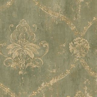 Bed Bath & Beyond | The Best Deals Online: Furniture, Bedding, Rugs, Kitchen Essentials & More Victorian Designs Pattern, Vintage Damask Wallpaper, Vintage Wallpaper Patterns Victorian Antiques, Emerald Green Vintage Wallpaper, French Peel And Stick Wallpaper, Gold Peel And Stick Wallpaper Bathroom, Antique French Wallpaper, Old Wallpaper Pattern, French Inspired Wallpaper