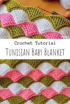 Enterlac Crochet Pattern Free, Tunisian Crochet Baby Blanket Free, Tunisian Crochet Patterns Free Beginner Blanket, Enterlac Crochet, Tunisian Baby Blanket, Tunisian Crochet Free, Tunisian Crochet Blanket, Crochet Granny Squares, Free Baby Blanket Patterns