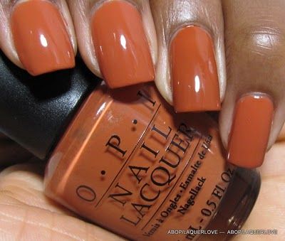 Fall color nails Fall Nail Ideas Orange, Rusty Orange Nails, Dark Orange Nails, Fall Color Nails, Spice Nails, Orange Nail Polish, Orange Nail, Colors 2023, Skin Gel