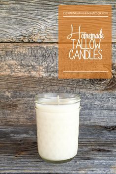 Diy Lard Candles, Lard Candles, Tallow Recipes, Homemade Tallow, Smokehouse Ideas, Homestead Products, Tallow Candle, Tallow Recipe, Candle Recipe