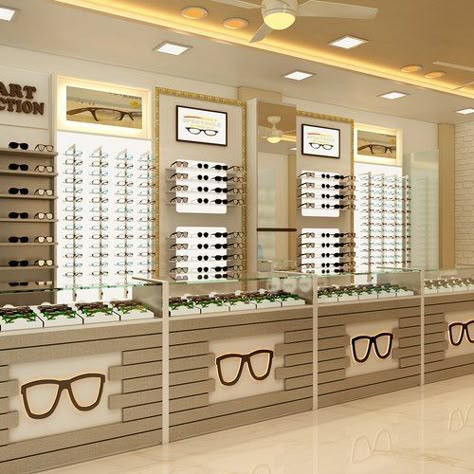 Eye Glasses Display, Optical Shop Interior Design Display, Optical Shop Interior Design, Optical Shop Design, Comercial Interior Design, Eyewear Shop Design, Industrial Lamp Design, Eyewear Store Design, Optometry Office