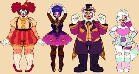 Sister Location Designs, Fnaf Sl Human, Fnaf Sister Location Redesign, Fnaf Au Designs, Fnaf Security Guard Oc, Ballora Redesign, Ballora Fnaf Fanart, Gyjo Fanart, Fnaf Sb Oc