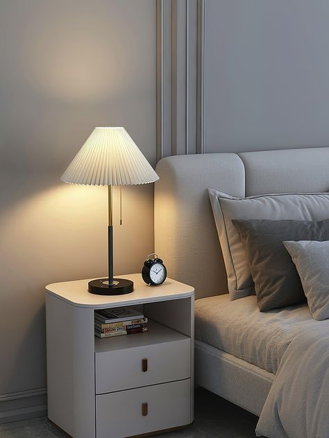 With its colorful, waxed fabric lampshade and marble base, the Matin Table Lamp (2019) offers a contemporary take on a classic silhouette. Its delicate appearance belays its technical prowess, which includes LEDs that produce a bright 2800K light  and which are adjusted easily via the in-line dimmer.  
 PLEASE NOTE: Marble patterns vary by product, so actual product may vary from image shown. 
 If you have any questions about our products, please contact us and we will get back to you within 24 Modern Table Lamp Design, Waxed Fabric, Bulb Light, Fabric Lampshade, Chandelier Floor Lamp, Table Lamp Design, Fabric Light, Ceiling Chandelier, Light Project