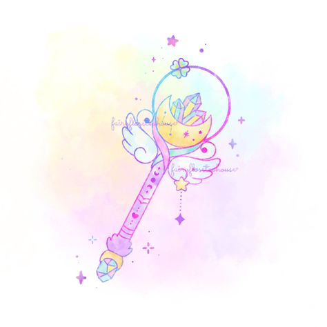 Another magical wand for the magical you ☺️✨️🪄 my previous wand been sold out for a while should I bring it back also? 🤔 this design will also be an enamel keyring! Hope the design works out the way I want it to 🥹 get notified on launch by following project via the kickstarter link in my bio @fairyflossteahouse ! 3 more days to go... nervous 👉👈 Kawaii Magic, Cosmic Witch, Magical Wand, Doodles Ideas, Bring It Back, Design Graphics, Early Bird, Bring It, Pick One