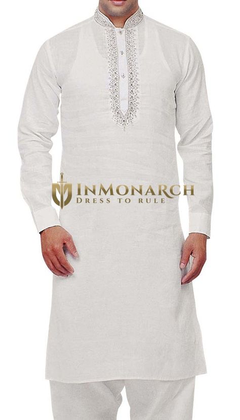 Mens Dress Vests, Mens Tunic, Ceremonial Clothing, Hand Embroidery Work, Long Kurta, 2011 Fashion, Linen Tunic Dress, Safari Shirt, Kurta Pyjama