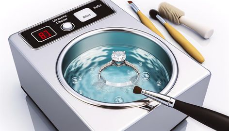 Ring Cleaner, Jewelry Cleaner Diy, Ultrasonic Cleaners, Cleaning Methods, Diamonds Are Forever, Mini Spa, How Do You Clean, Synthetic Diamond, Cleaning Techniques