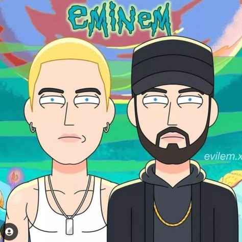 Eminem Doodle Art, Eminem Drawing Cartoon, Eminem Painting Easy, Cartoon Eminem, Eminem Drawing Easy, Eminem Cartoon, Eminem Painting, Eminem Stickers, Eminem Fan Art