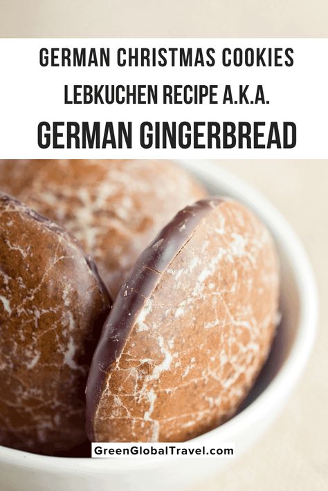 Lebkuchen Recipe, German Gingerbread, German Christmas Food, German Food Authentic, German Christmas Cookies, German Cookies, German Desserts, German Baking, Christmas History