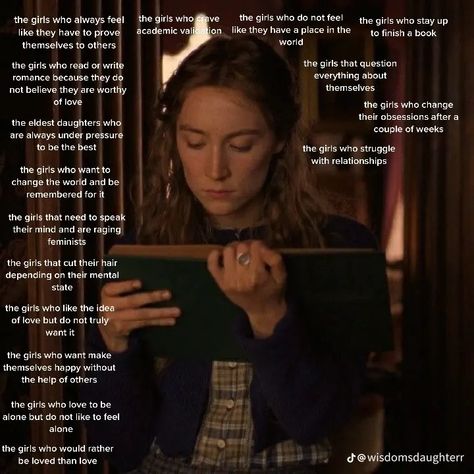 #littlewomen #jomarch creds to @wisdomsdaughterr Little Women Quotes, Jo March, Me Core, S Girl, Septième Art, Rosamund Pike, I Love Cinema, Little Women, Frank Ocean