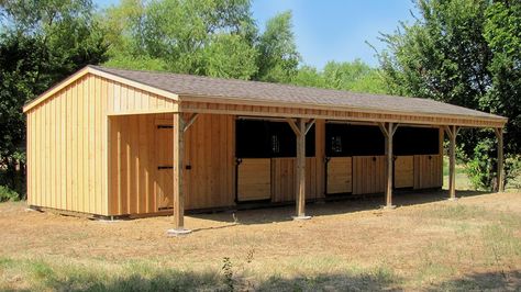 Portable Horse Shelters - Livestock Shelters & Run In Sheds For ... #PortableShedPlans Simple Horse Barns, Pasture Shelter, Horse Shelters, Small Horse Barns, Horse Shed, Livestock Shelter, Horse Farm Ideas, Diy Horse Barn, Horse Barn Ideas Stables