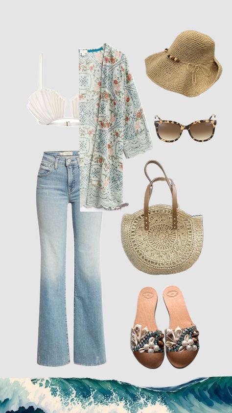 #beach #beachy #beachvibes #seashells #coastal #summer #outfit Beachy Boho Outfits, Coastal Summer, Beachy Boho, Beach Shop, Summer Outfit, Spring Outfit, Boho Outfits, Sea Shells, Summer Fashion