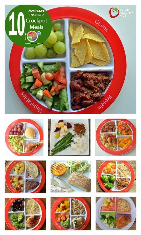 Top 10 Healthy MyPlate Inspired Crockpot Meals - Balanced meals, in a crockpot! http://www.superhealthykids.com/top-10-healthy-myplate-inspired-crockpot-meals/ Meals Crockpot, Simple Dinner Ideas, Healthy Plate, Simple Dinner, Balanced Meals, Healthy Crockpot, Crockpot Meals, Healthy Crockpot Recipes, Healthy Meals For Kids