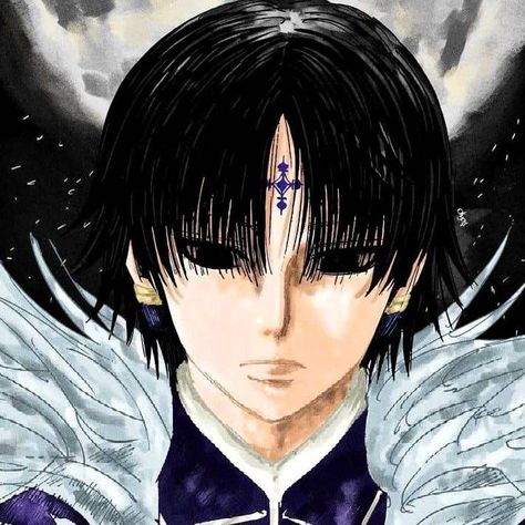 Chrollo Icon, Chrollo Lucifer, Chrollo Lucilfer, Phantom Troupe, Manga Pfps, Colored Manga, Yu Yu Hakusho, Hunter Anime, Hunter Hunter