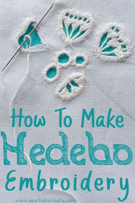 Sewing & Crochet Archives - Sew Historically Whitework Embroidery Tutorial, Hedebo Embroidery Tutorials, Danish Embroidery, Hedebo Embroidery, Hand Embroidery Patterns Vintage, 18th Century Embroidery, White Work Embroidery, Learning Embroidery, Free Sewing Tutorials