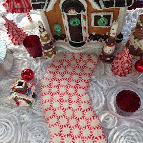 Homemade Gingerbread House, Homemade Gingerbread, Gingerbread House Designs, Purple Chocolate, Mini Candy Canes, Gingerbread House Decorations, Gingerbread Decorations, Candyland Party, Christmas Gingerbread House