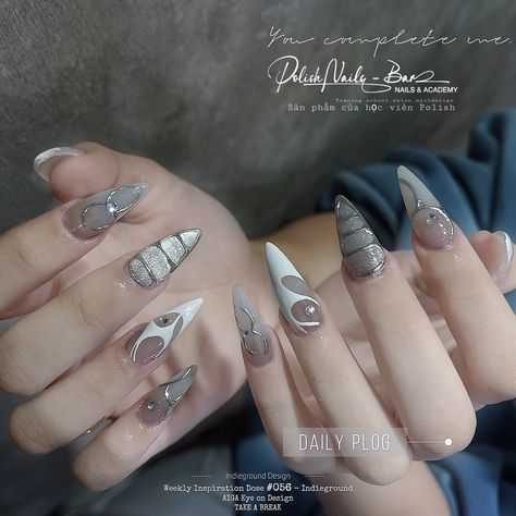 Nail Y2k Designs, Nail Designs Y2k, Nail Y2k, Y2k Nail, Nail 2024, Dragon Nails, Real Nails, Korean Nail Art, Art Deco Nails