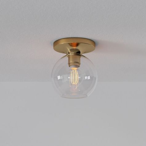 Hallway Lights, Canopy Glass, Modern Flush Mount Lighting, Magic House, Modern Flush Mount, Dome Pendant Lighting, I Love Lamp, Metal Canopy, Closet Lighting