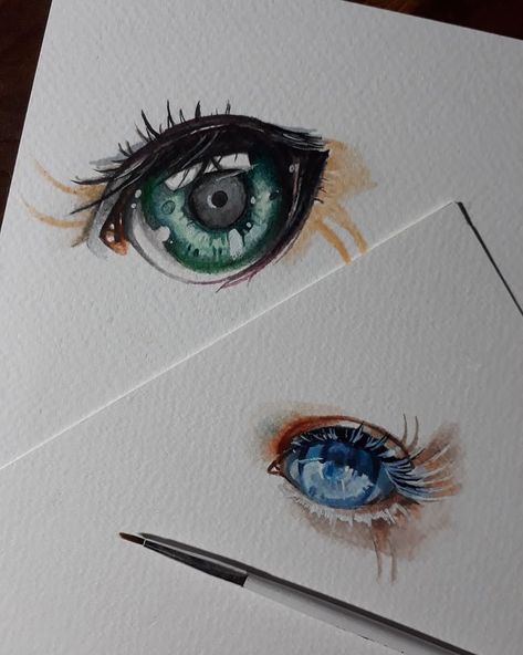 Hi guys.. Anime eyes.. . New video on my channel check it out.. And of course subscribe if u don't wanna miss my upcoming tutorials bcz I'm… Cool Anime Eyes, Eyes Watercolor, Anime Eyes, Hi Guys, Anime Inspired, New Video, Anime Demon, Art Works, Watercolor Tattoo