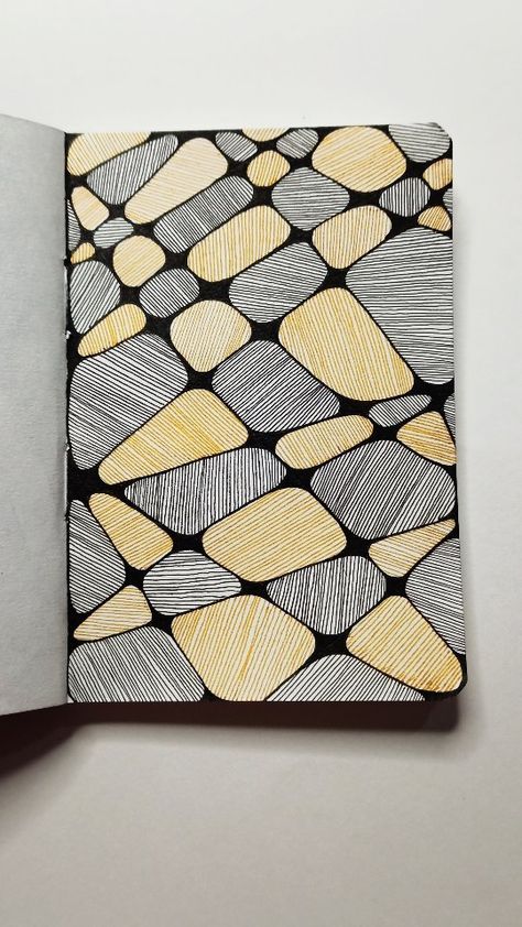 Instagram Meditative Drawing, Mid Century Modern Painting, Sharpie Doodles, Zentangle Artwork, Zen Doodle Art, Doodles Zentangles, Bullet Journal Art, Doodle Art Designs, Doodle Sketch