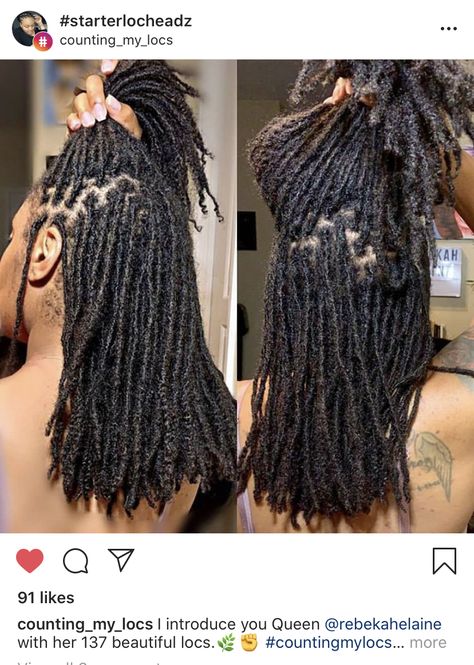 Interlocks Hairstyles Black Women, Small Instant Locs, Loc Extensions Before And After, 200 Locs, Extra Small Locs, Medium Sized Locs, Small Traditional Locs, Natural Locs With Curly Ends, Loc Extensions Permanent