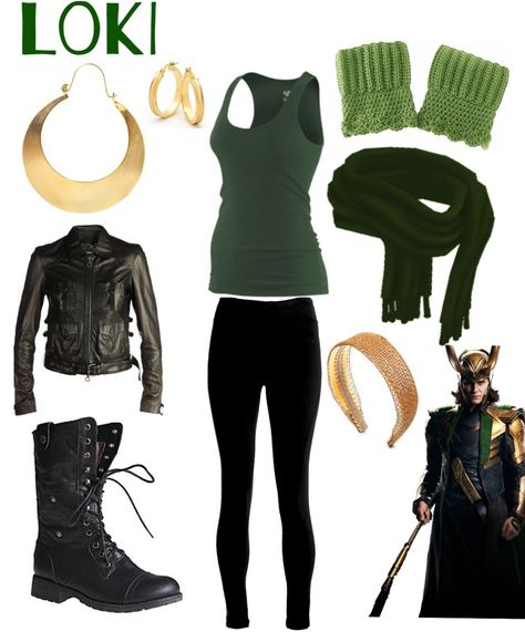 Loki inspired outfit! Loki Inspired Outfit Casual, Loki Aesthetic Outfit, Loki Outfit Ideas, Loki Inspired Outfit, Last Minute Cosplay, Loki Clothes, Loki Outfit, Loki Variant, Lady Loki Cosplay