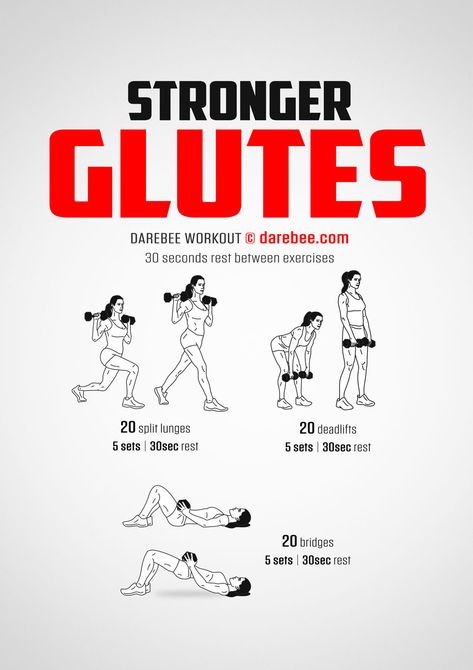 Darebee Upper Body Workout, Glute Workout Darebee, Darebee Glutes, One Weight Workout, Workouts Darebee, Darbee Workout, Darebee Workout, Quick Workout Routine, Body Workout Plan