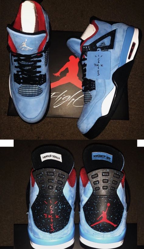 Travis Scott x Air Jordan 4 Jordan Shoes Travis Scott, Fade-resistant Air Jordan 4 For Streetwear, Travis Scott Jordan 4 Cactus Jack, Luxury Fade-resistant Air Jordan 4 Streetwear, Jordan 4 Travis Scott, Air Jordan 4 Military Black, Teal Shoes, Shoes Wallpaper, Nike Shoes Jordans