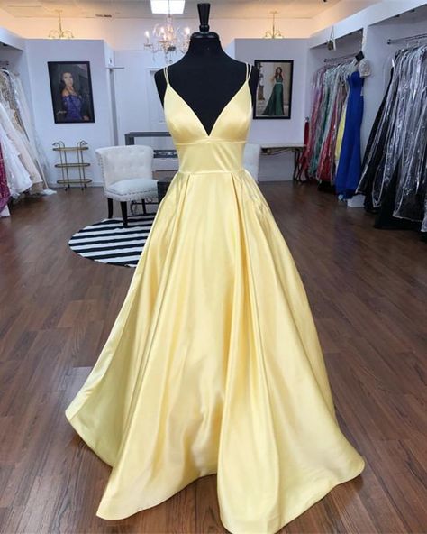 Yellow Prom Dress Long, Yellow Prom Dresses, Yellow Prom Dress, Matric Dress, Debs Dress, Yellow Prom, Formal Ideas, Jr Prom, Yellow Dresses