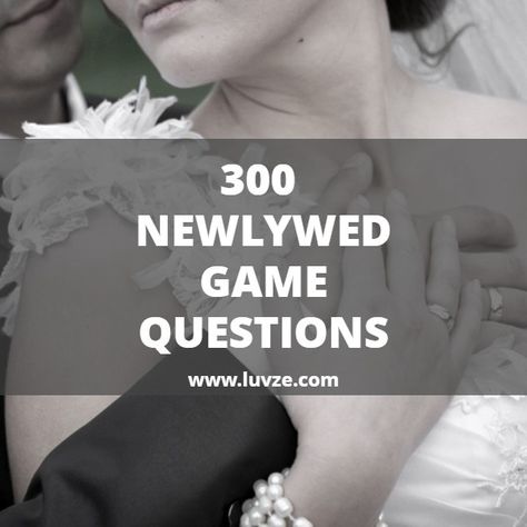 Check out our huge list of fun newlywed game questions for your wedding. This is an entertaining game for both the newlyweds and guests. Wedding Anniversary Party Games, The Newlywed Game, Newlywed Game Questions, Bridal Shower Question Game, Bridal Shower Questions, Anniversary Party Games, Wedding Games For Guests, Reception Gifts, Reception Games