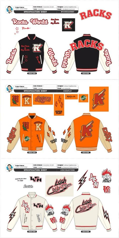 I will design varsity jacket streetwear apparel brand T shirt #tshirt t-shirt #t_shirt t shirts #tshirts t-shirts #t_shirts T shirt design #tshirtdesign T-shirt designs #t_shirtdesign T shirts designs #tshirtsdesigns 3.1447 Letter Jacket Ideas, Custom Jackets Ideas, Design Jacket Ideas, Varsity Jacket Design Ideas, Clothing Brand Design Ideas, Hoodie Design Ideas Inspiration, Jacket Design Ideas, Varsity Jacket Design, Varsity Design