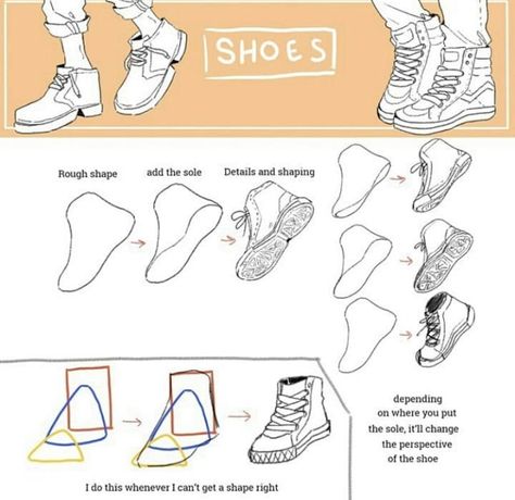 Drawing shors tutorial Drawing Shoes, Hair Stenciling, Big Shoes, Good Anime To Watch, Self Taught, Shoes Drawing, Art Tools Drawing, Drawing Clothes, Art Tutorials Drawing