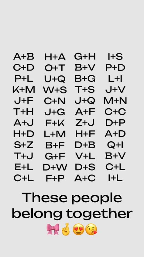 These initials belong together #crushes #crush #belongtogether #love #initialsthatbelongtogether #initials I Want Love, Crush Advice, Your Crush, Crush Quotes, Future Life, Hopeless Romantic, My Crush, Cute Couples Goals, Relationship Quotes