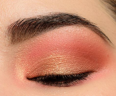 ColourPop Baby Got Peach Eyeshadow Palette Review & Swatches Red Orange Pink Eyeshadow, Peach Makeup Look, Orange Eyeshadow Looks, Peach Eye Makeup, Pastel Eyeshadow, Bold Eyeshadow, Pink Eyeshadow Look, Orange Eyeshadow, Peach Makeup