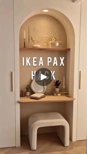 119K views · 1K reactions | Get the look of custom-built wardrobes without breaking the bank with this Ikea Pax hack by @bijliz! 🔨 Learn how to create a stunning built-in effect using Ikea Pax cabinets and basic materials. Dive into the DIY process and visit @bijliz's page and her blog for step-by-step instructions and more design inspiration! #DIYFurniture #IkeaPaxHack #CustomStorage #HomeRenovation

Ready to start your own project? Head over to @bijliz's page and her blog for all the details and unleash your creativity! 🏡✨

©️ All Rights And Credits Reserved To The Respective Owners

👉 Follow @ikeacreativeideas
👉 Follow @ikeacreativeideas
👉 Follow @ikeacreativeideas
.
.
.
.
.
#ikeahack #ikea #ikeahacks #ikeadiy #ikeahome #ikeaideas #ikealover #interiordesign #interiorinspiration #in Ikea Pax Hack Built Ins, Pax Built In, Ikea Pax Built In Hack, Pax Ikea Ideas, Ikea Pax Corner, Ikea Pax Wardrobe Ideas, Pax Diy, Ikea Mydal, Pax Hack